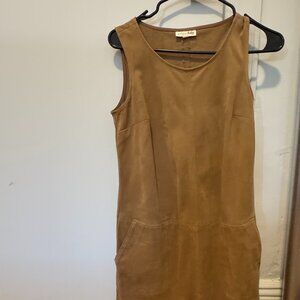 Maison Jules Suede Dress